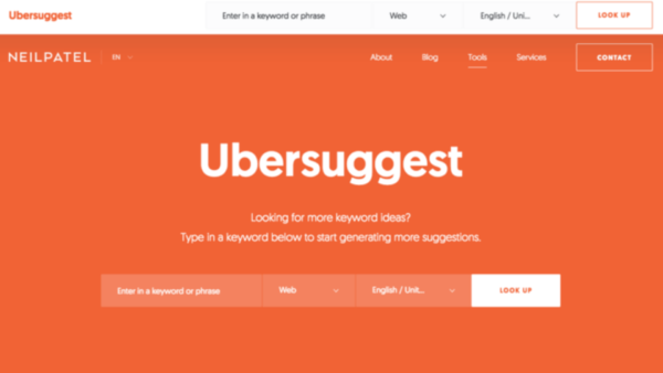 Ubersuggest Ranking Research (1 Niche Full report )